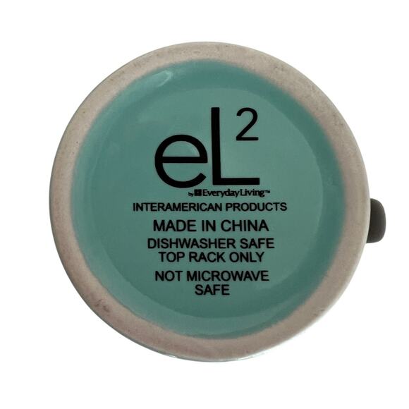 Everyday Living Tall Cat Mug Whiskers How Do You Like Meow Teal Cat Lover - Picture 5 of 6